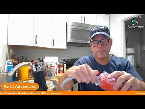 Unboxing Ivation Portable Outdoor Shower