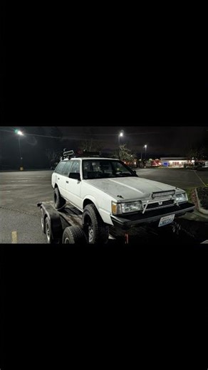 1988 EJ22 Swapped Subaru Loyale: New Project #pnw #subaru #90s #jdm #pnwsubaru #4x4 #cartok #wow