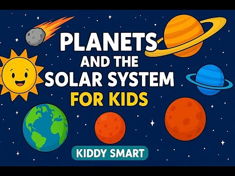 Planets and the Solar System for Kids | Fun Space Facts & Learning Video 🚀🌍🪐