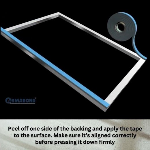 Applications & features of Glazing spacer tape