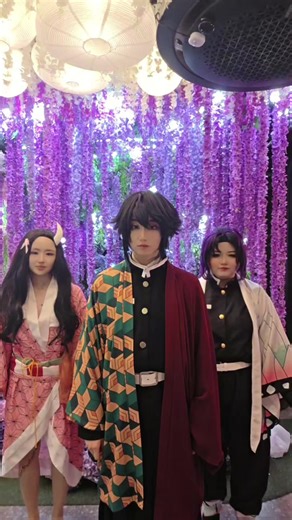 Demon Slayer Giyu Tomioka Cosplay Dance