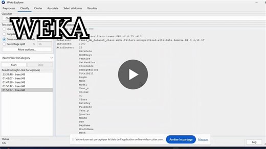 #datamining #python #weka #machinelearning #datascience #projectshowcase | Asmaa Atouailaa