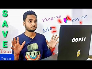 How to save data when using Google Chrome in Laptop ?