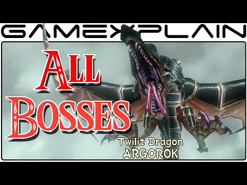 All Boss Fights in Zelda: Twilight Princess HD (Boss Battles - 1080p Wii U)