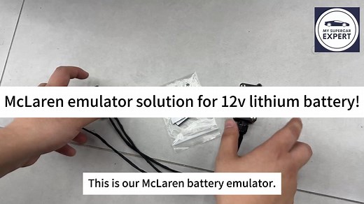 3.5K views · 24 reactions | McLaren emulator solution for 12v lithium...