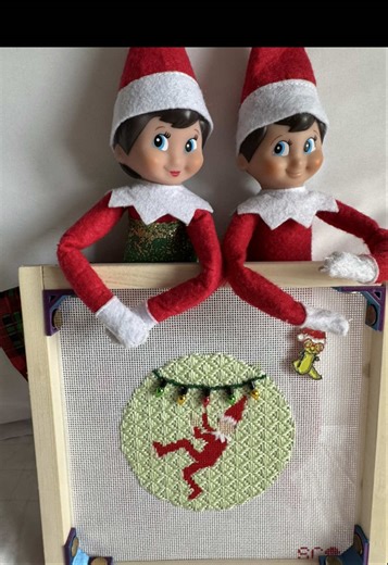 Create Adorable Needlepoint Ornaments for Christmas