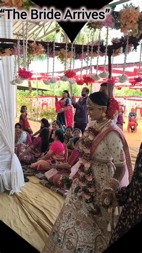 “Bride Entry ✨ Slow Motion | Gujarati Wedding Aesthetic | Bridal Walk Moment”