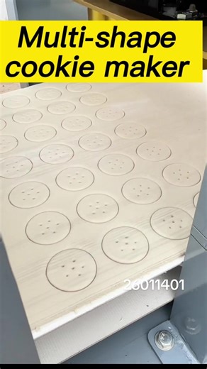 Cookie production line for rapid production of various fancy cookies#machine #factory #cookie #divider