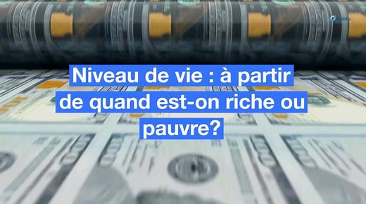 Niveau de vie : à partir ou en dessous de quels revenus est-on considéré comme riche ou pauvre ?