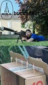 bsa buccaneer se defis allumettes #airgunshooter #pellets #airrifleshooting #bsa #hunting