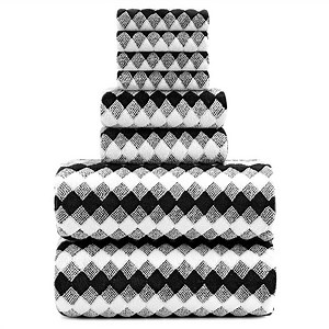 Smuge Extra Large Bath Towel Sets of 8, 2 Large Bath Towels Oversized, 2 Hand Towels, 4 Washcloths, Soft Microfiber, Quick Dry, Highly Absorbent Bath Towels for Bathroom Kitchen Spa(Black) - Walmart.com