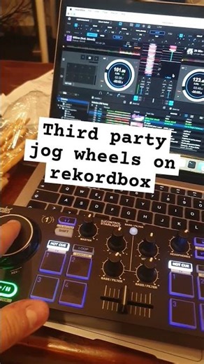 Hercules Starlight on Rekordbox!!!! jog wheels test #dj #rekordbox #jogwheels #remix #perte #music