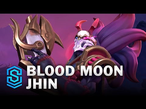 Blood Moon Jhin Wild Rift Skin Spotlight