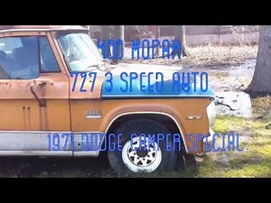 1971 Dodge Truck Restoration (Part 1)