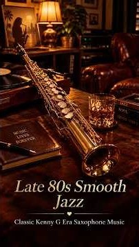 Late 80’s Smooth Jazz 🎷 Classic Kenny G Era Saxophone Music #smmothjazz #80sjazz #kennygstyle