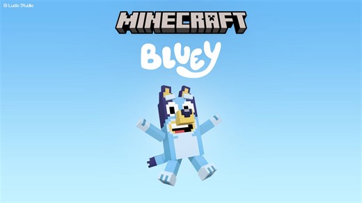 It's Official: Minecraft is Crossing Over With Bluey