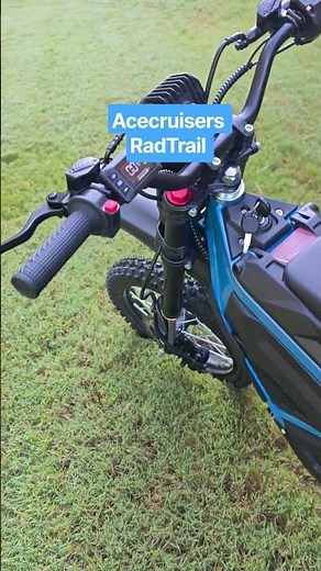 Acecruisers RadTrail Electric Dirt Bike #Tuned #Fardriver #Ebike #Emoto