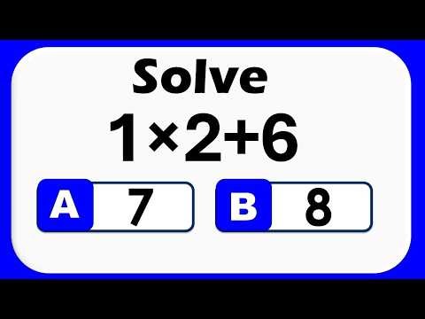 Grade 3 Math Quiz | Multiplication and Addition