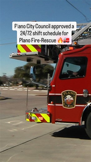 Official City Of Plano on Instagram: "🔥🚒 Plano Fire-Rescue is leading the way as the first all-paid fire department in Texas to move to a 24/72 shift. Firefighters will work 24 hours, followed by 72 hours off. The new schedule supports health and recovery while helping make the department more competitive for future recruits. ​ Learn more at Plano.gov/FireScheduleFAQ 👨‍🚒👩‍🚒"