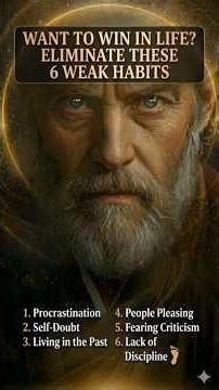 Cut These 6 Habits or Stay Weak Forever (Brutal Truth) #shorts #men #motivation #success #quotes