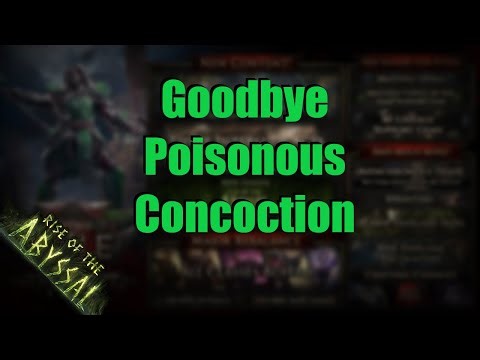 NEW Concoction Changes (PoE 2 - The Third Edict)