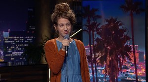 1M views · 2K reactions | In case you were wondering what types of jokes would get your middle school English teacher fired, Rachel Mac has first-hand experience. | Lights Out with David Spade | Facebook