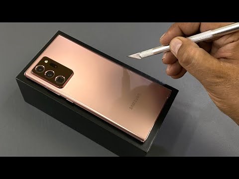 Samsung Galaxy Note 20 Ultra Unboxing | Mystic Bronze | 5G Mobile