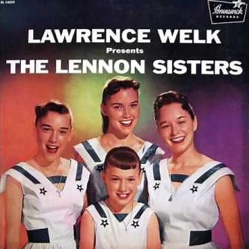 The Lennon Sisters with The Lawrence Welk Orchestra - Tonight You Belong To Me (1956)