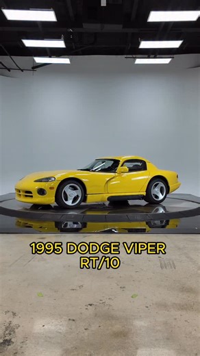 Mikalyzed Auto Boutique on Instagram: "1995 Dodge Viper RT/10 4,932 original miles Manual • V10 • Raw American performance Finished in iconic Viper Yellow, this RT/10 is exactly what made the Viper legendary — no driver aids, no filters, just brutal power and unmistakable presence. Low miles, timeless spec, and a collector-grade example that does not come around often. 💬 Comment “VIPER” for details 📍 Miami, FL 🚚 Nationwide shipping available 🔗 mikalyzedautoboutique.com #DodgeViper #ViperRT10