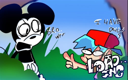 FNF Saturday's Insanity 曲目Talentless Mouse