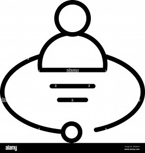 Avatar conference icon outline vector. Online group. Video office Stock Vector Image & Art - Alamy