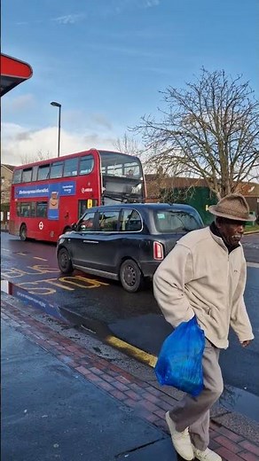 London Bus Route ☔️ Rain Walking Tour⚡️London Double-Decker Bus Ride POV 4K