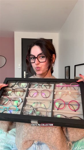 Ma collection de lunette #opticien #opticienne #vue #lunettes