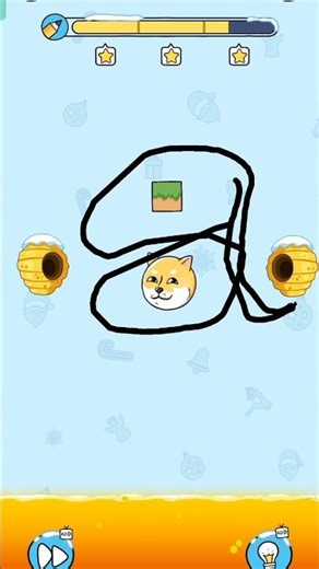 #shorts level 22 Doge Rescue: Save the Cute Doge From Danger! 🐶🔥 | Most Fun Puzzle Game