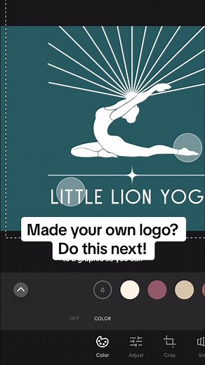 Do this after you create your logo 🚨 (it’ll make creating for your brand EVEN faster 🎉) ✅ Black on white, white on black — save both versions ✅ Save it with a transparent background (PNG) ✅ Add it to the logos folder in the graphics library Boom 💥 You’re all set up with your logo ready for quick access whenever you’re creating. How easy was that?! 🙌 #designmyownlogo #designapps #creatortoolstiktok #socialmediaexpertise #appsforcreators #smallbizlogo #smallbusinessapps