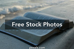 Free Open Bible By Water Photos