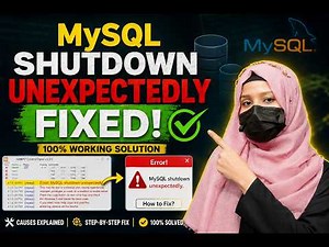 Solved ✅| Error: XAMPP MySQL shutdown unexpectedly ⚠️