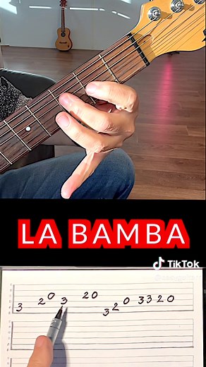 LA BAMBA... #richievalens#labamba#guitar#easyguitarr