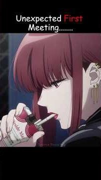 The First Meeting ❤️ | Smoking Behind the Supermarket with You |#shorts #anime