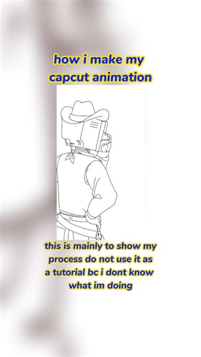 How I animate on CapCut #shorts