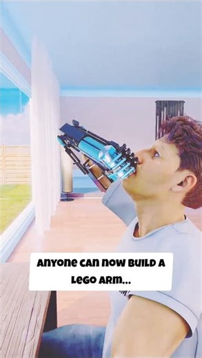 A Real Working LEGO Arm… UNBELIEVABLE! 😳