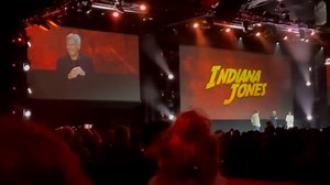 Harrison Ford gets emotional talking about 'Indiana Jones'