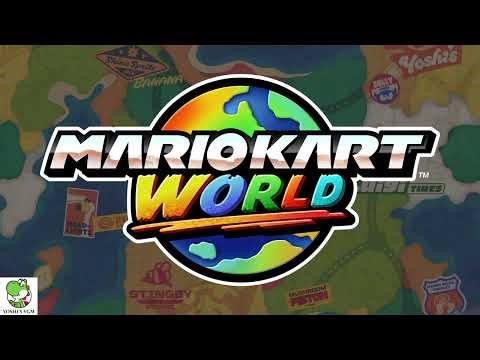 Secret Course - Sky and Sea (Super Mario Sunshine) - Mario Kart World OST