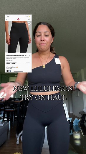 New Seamless Lululemon Leggings Try-On Haul