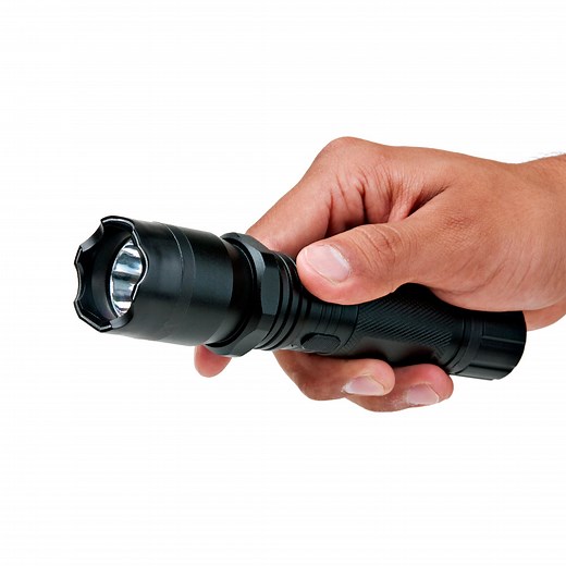 Stun Gun with Flashlight – 160 Lumen and 3-Function Light | Diablo