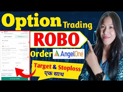 Robo Order in Option Trading Angel One App | Robo Order Charges | Robo Order Live Demo‪@MunniDas566‬