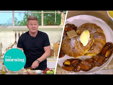 Gordan Ramsay’s 10 Minute French Toast with Butterscotch Apples | This Morning