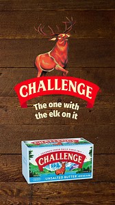Take your baking up several notches when you choose the one with the elk on it. | Challenge Butter