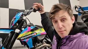 The final build of my KTM EXC-F 450 stunt bike
