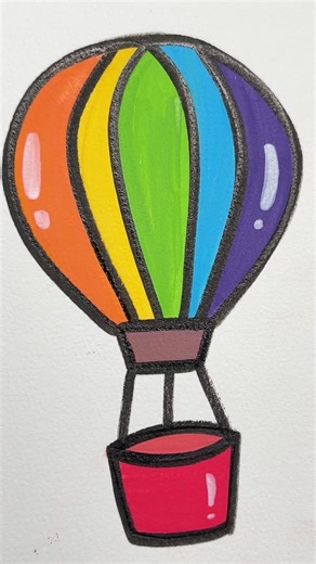 Hot Air Balloon Coloring Book Experience